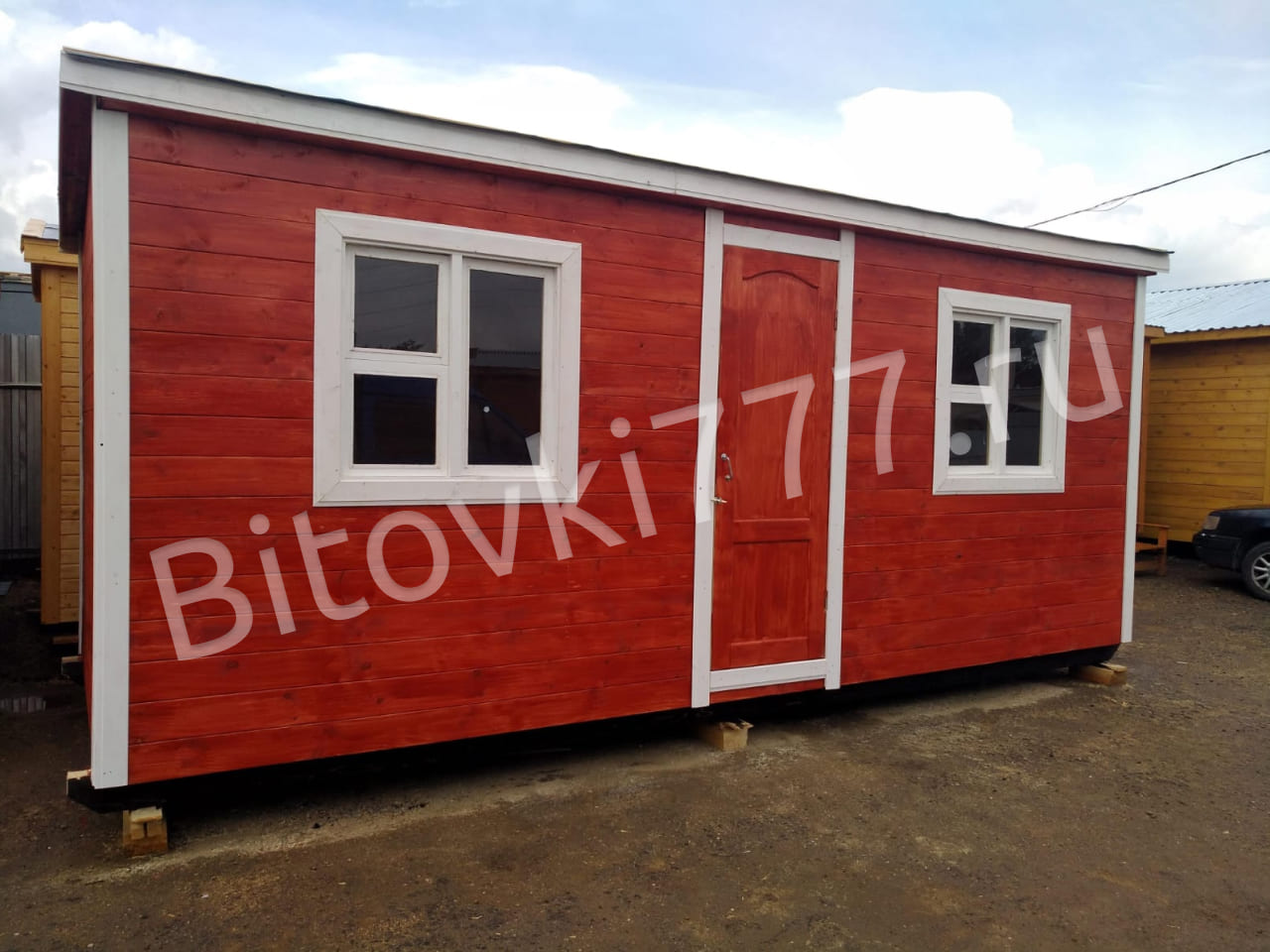 Бытовка строительная с двумя комнатами и тамбуром — фото 3