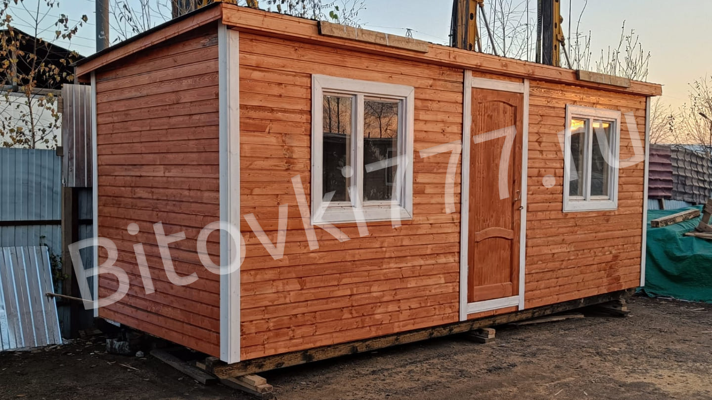 Хозблок для дачи без перегородок
